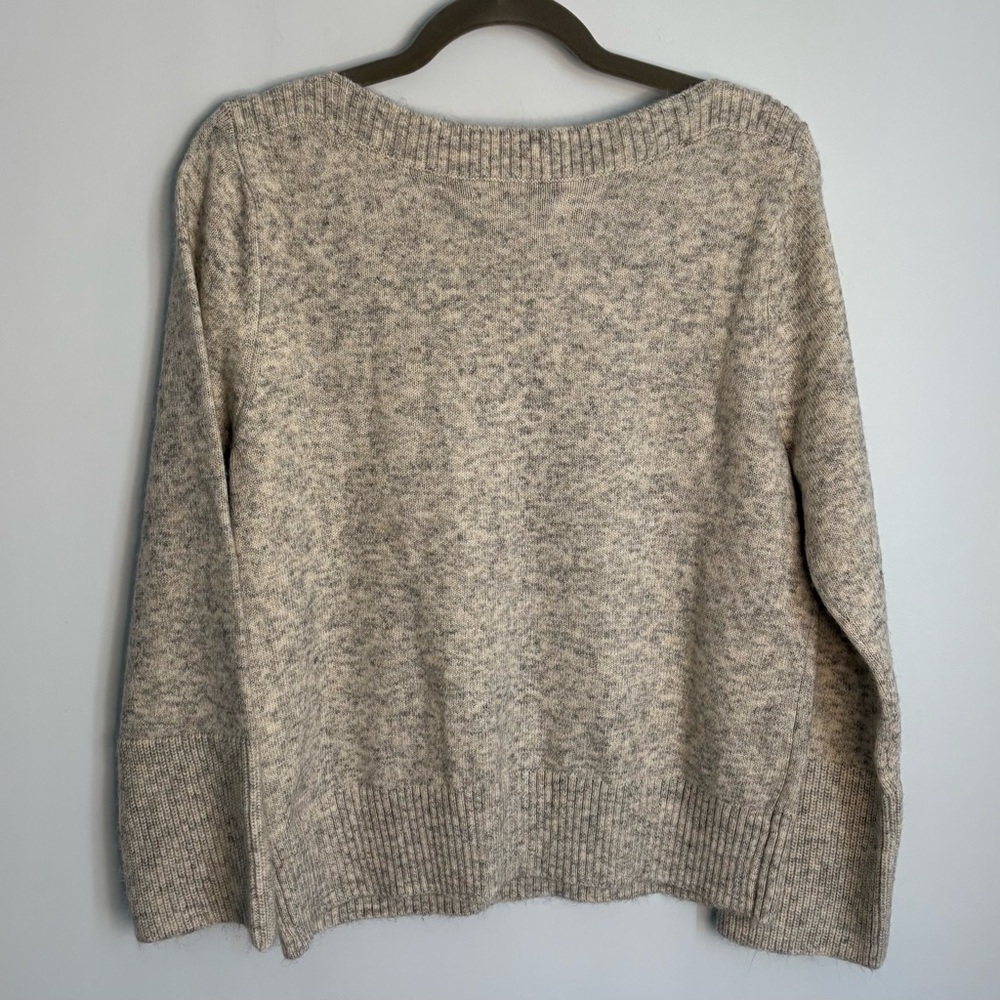 LOFT Soft Heathered Gray Sweater